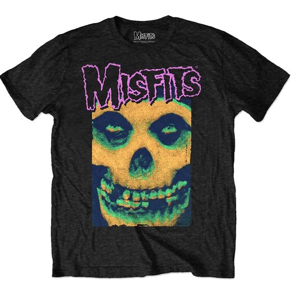 Misfits Colorful Fiend Andy Warhol rock horror Official T-Shirt XL NWT - Picture 2 of 4